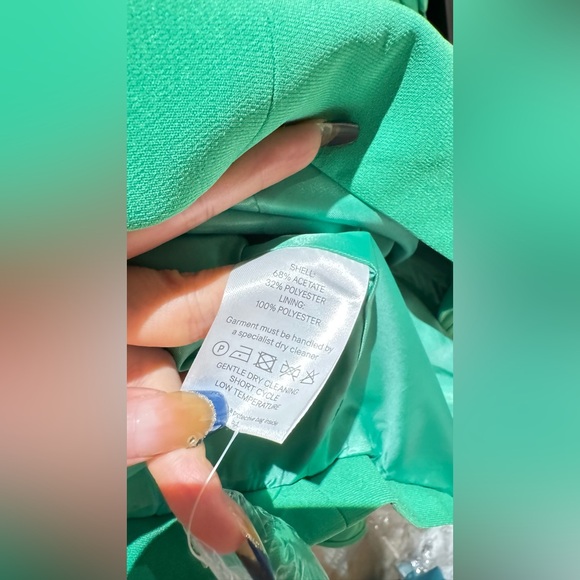 Rachel Gilbert Santiago Jacket Dress in Green - Picture 12 of 16